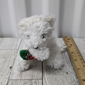 Ty Presents White Stuffed Animal with Multicolor Toy